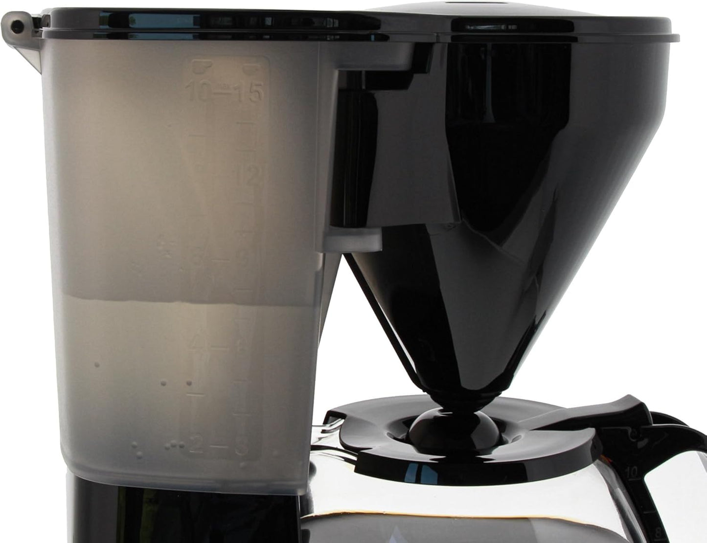 Easy Timer Filterkaffeemaschine mit Glaskanne, Timer-schwarz