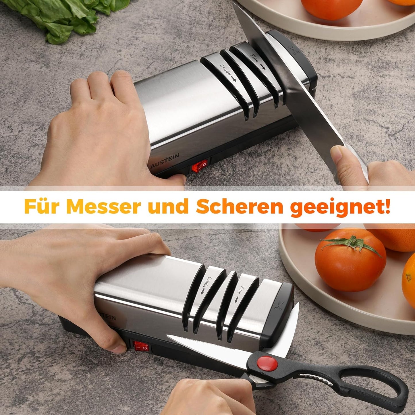 Elektrischer Messerschärfer