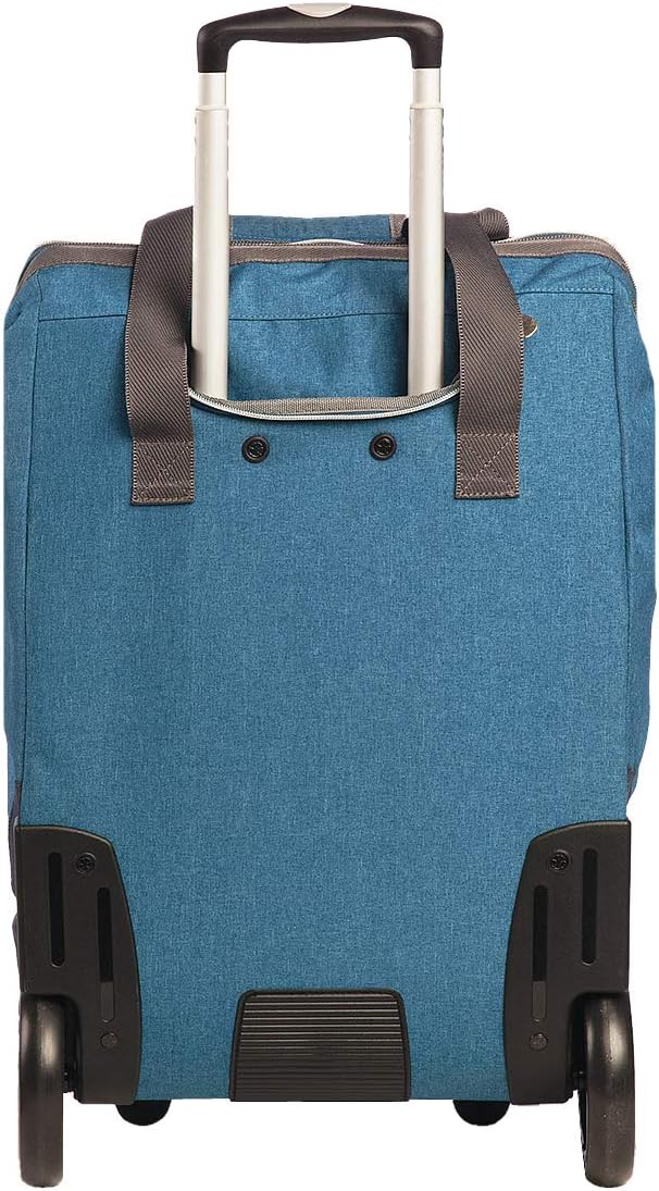 Grossrad-Einkaufsroller 10303 mit Thermotasche, Two Tone Blau 4600
