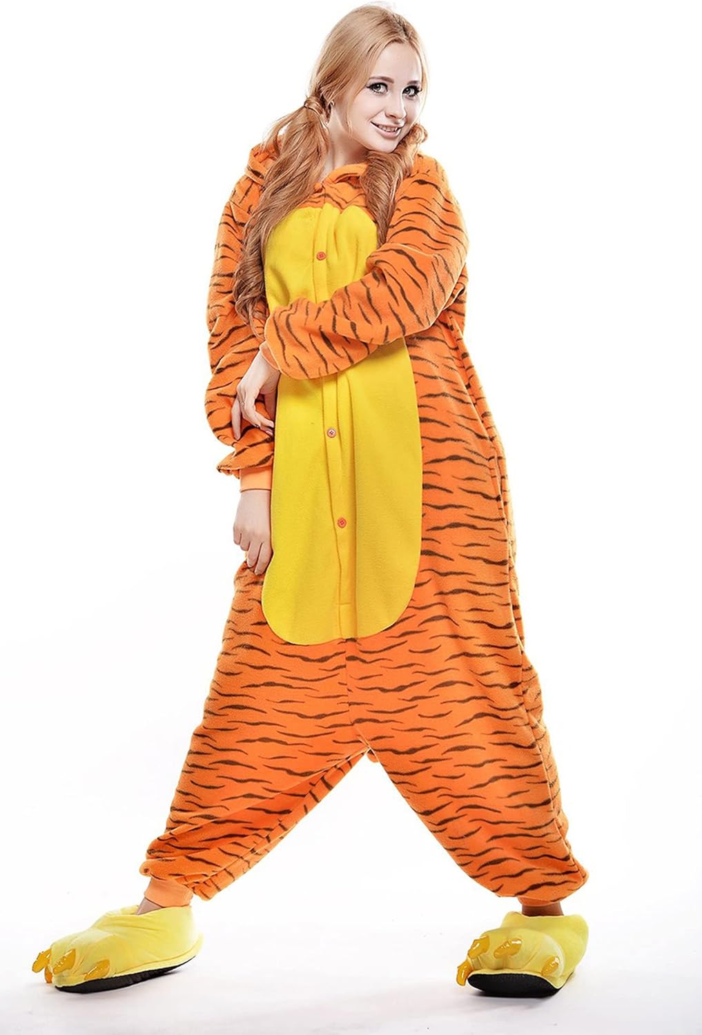 Onesie Pyjama Tiger, S 3d Tiger