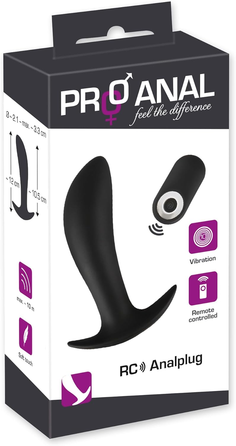 Analplug Pro Anal mit 10 Vibrationsmodi