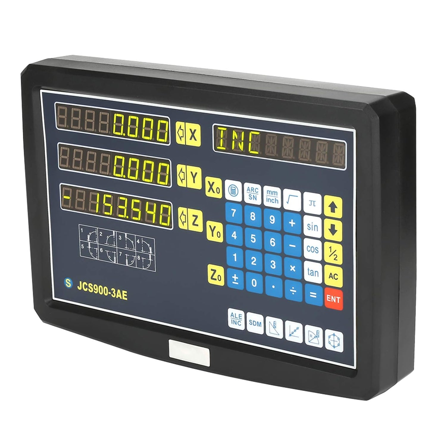 3-Achsen-Digitalanzeige-System JCS900-3AE