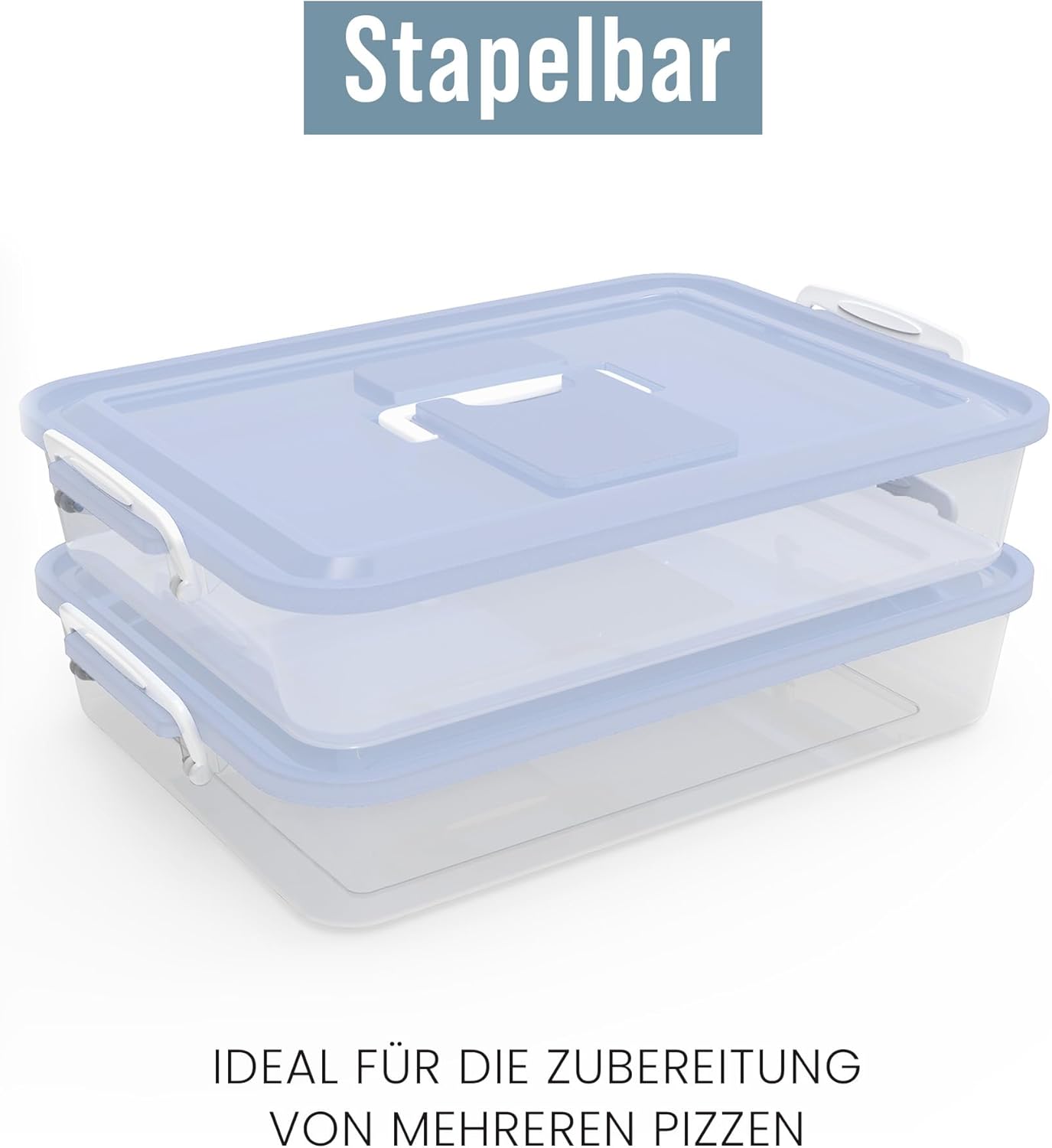 Pizzaballenbox, Blau 35,6 x 27,9 cm