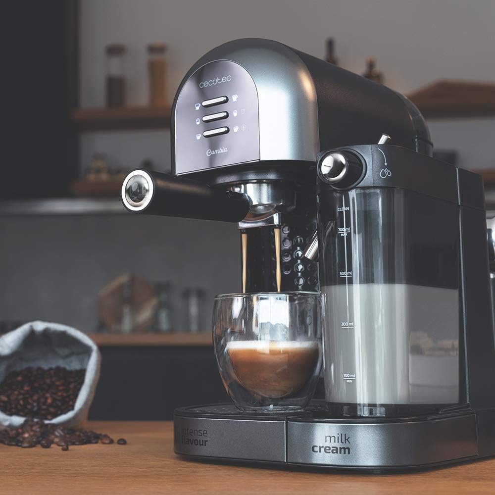 Semiautomatische Kaffeemaschine für Kaffee und Kapseln, Serie Nera