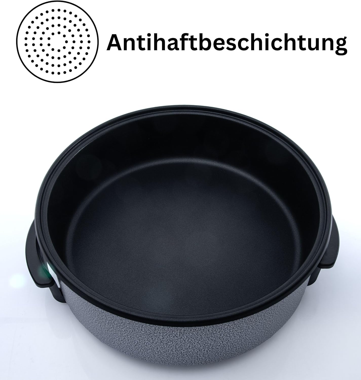Elektrische Partypfanne mit Antihaftbeschichtung (36x7cm), 36 x 7cm