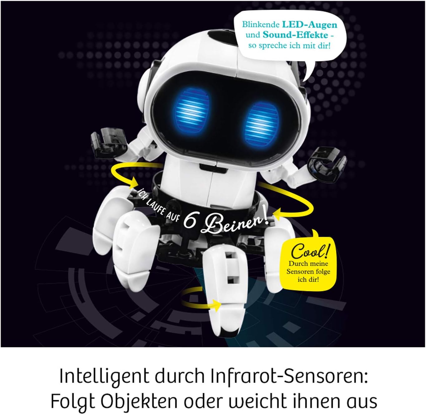 Chipz - Dein intelligenter Roboter, Mit mehrsprachiger Anleitung