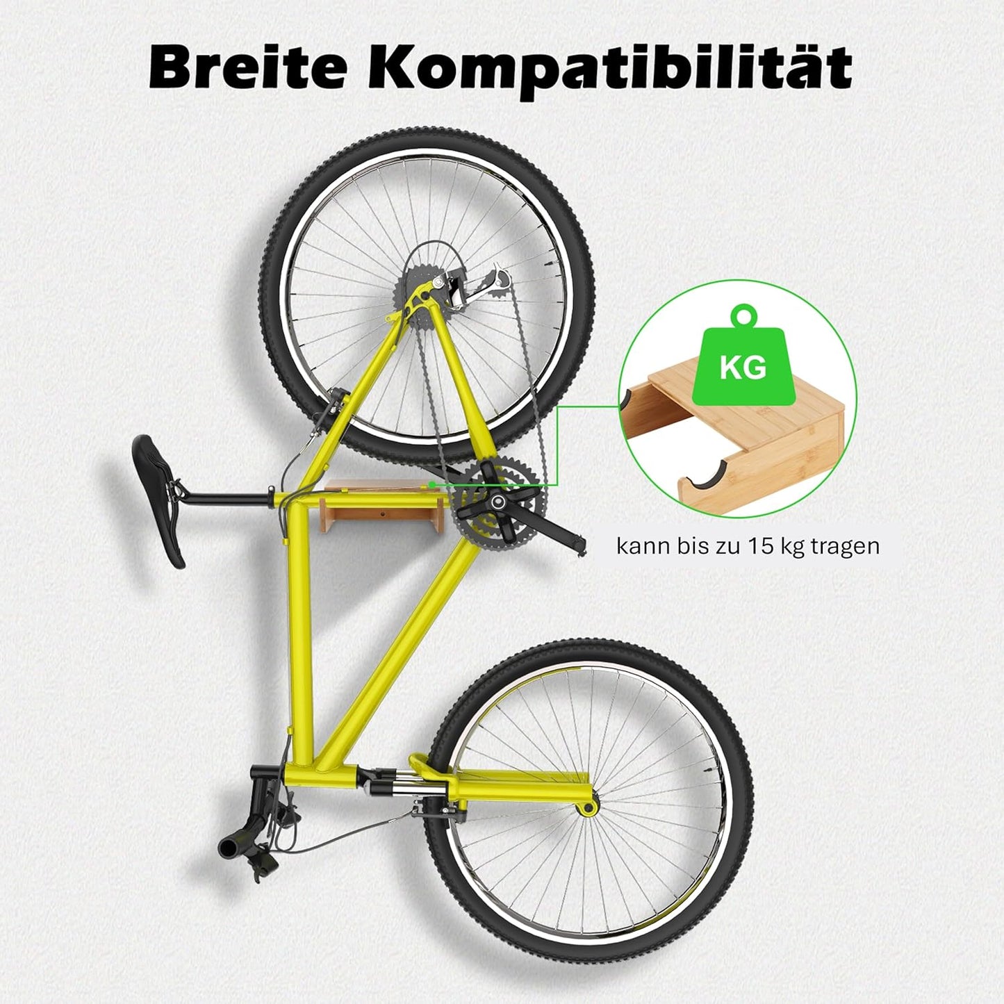 Velo-Wandhalterung, Klassisch