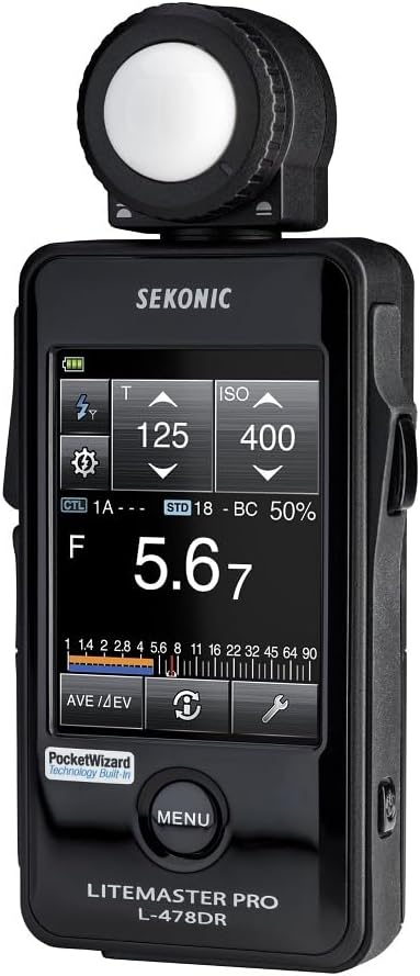 LiteMaster Pro Belichtungsmesser mit Touchscreen