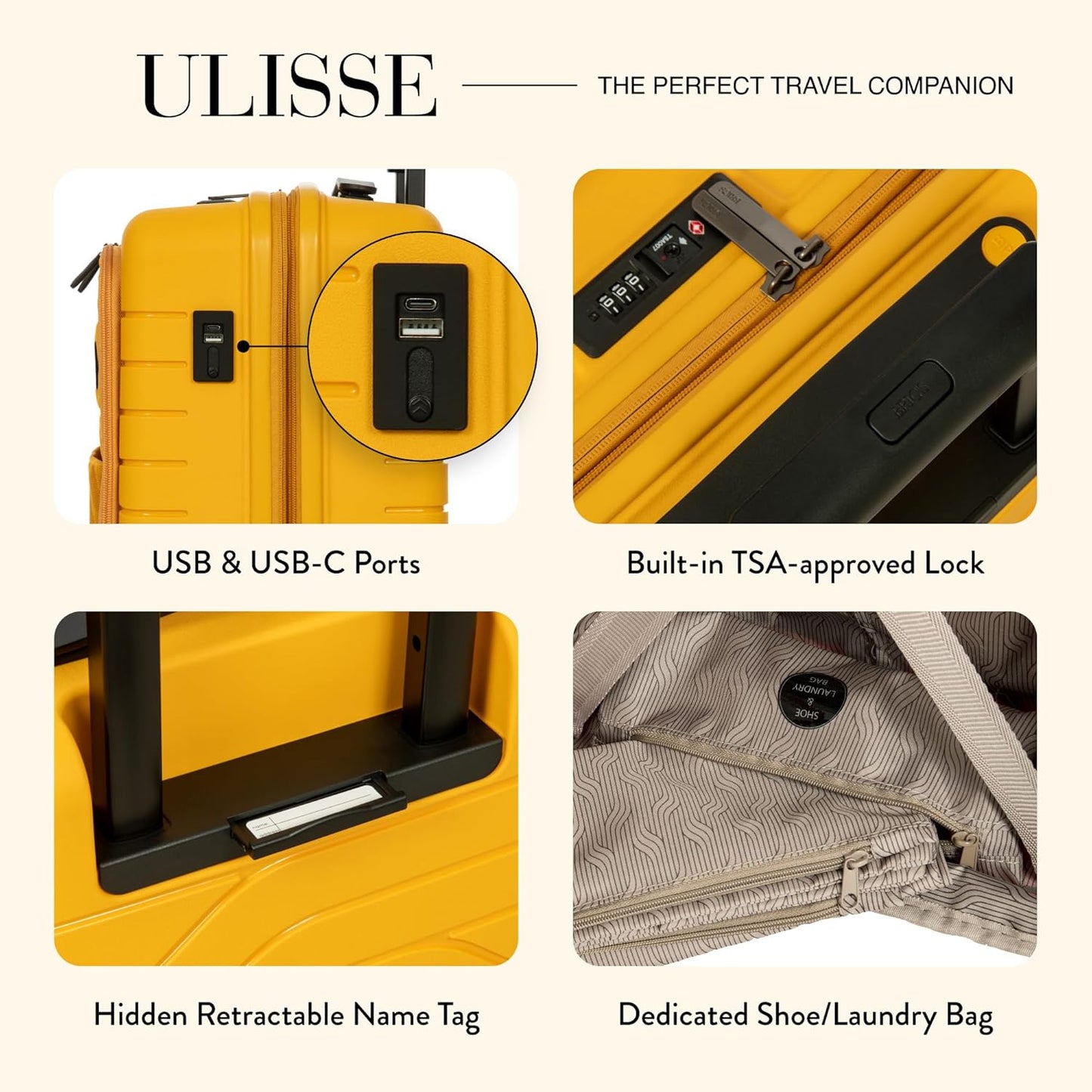 Koffer & Trolley Ulisse Trolley 8428, Mango