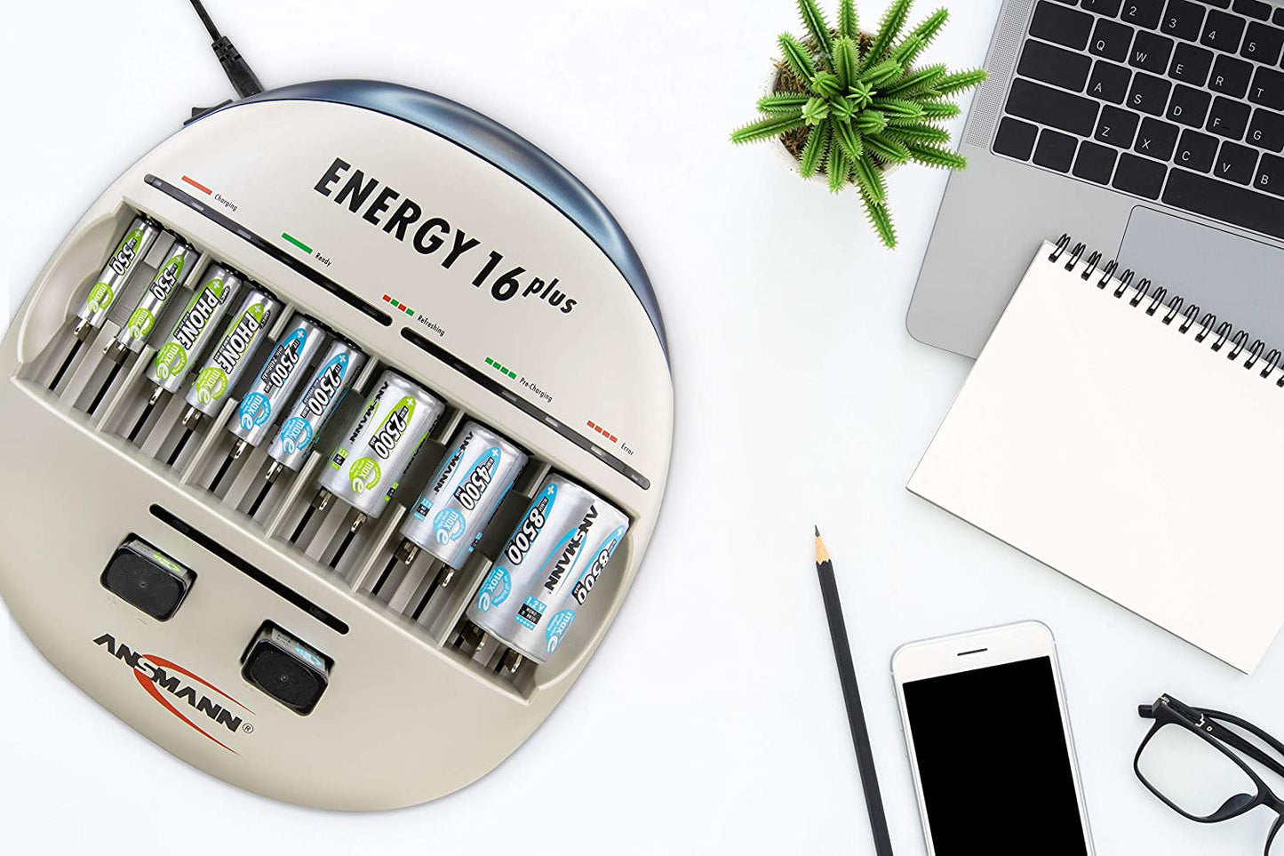 Energy 16 Plus, Ladegerät, Energy 16 Plus Single