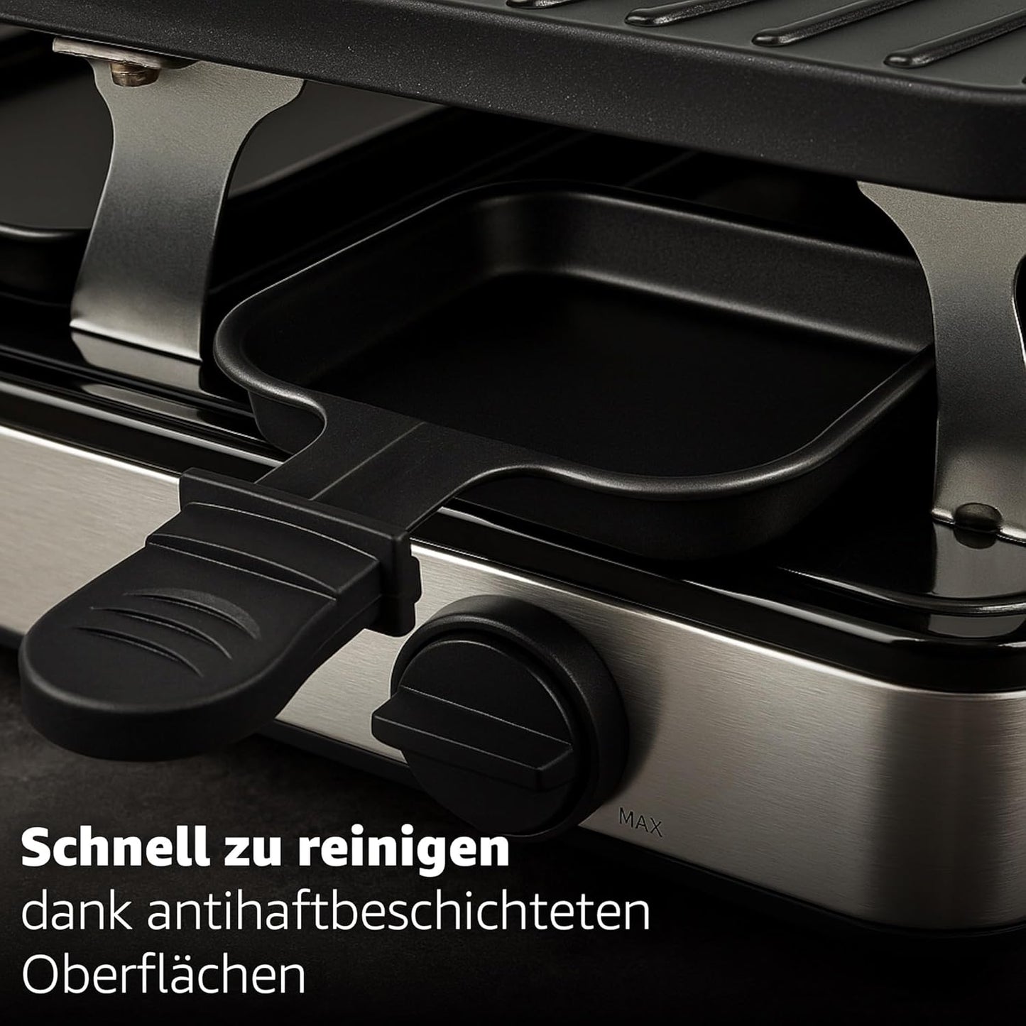 Raclette-Set für 8 Personen, Eckig