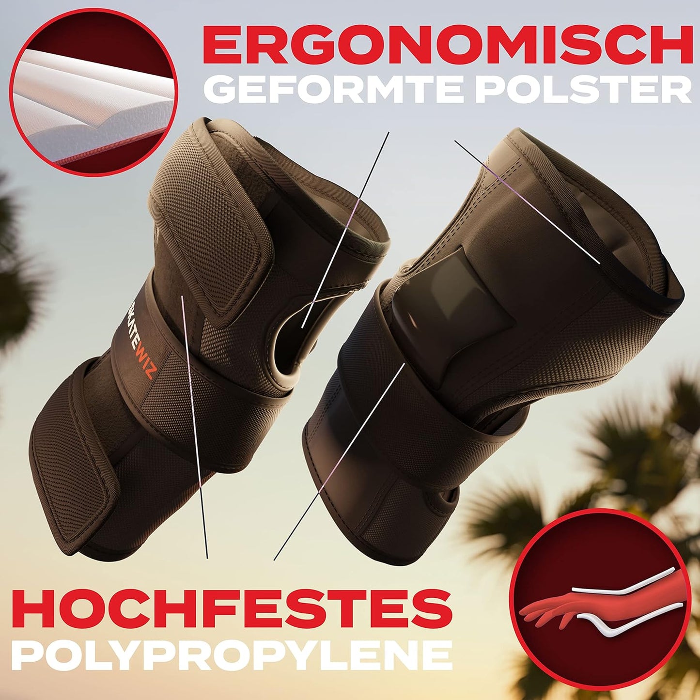 6-teiliges Schoner-Set, M/L - Erwachsene - Best Fit, Schwarz