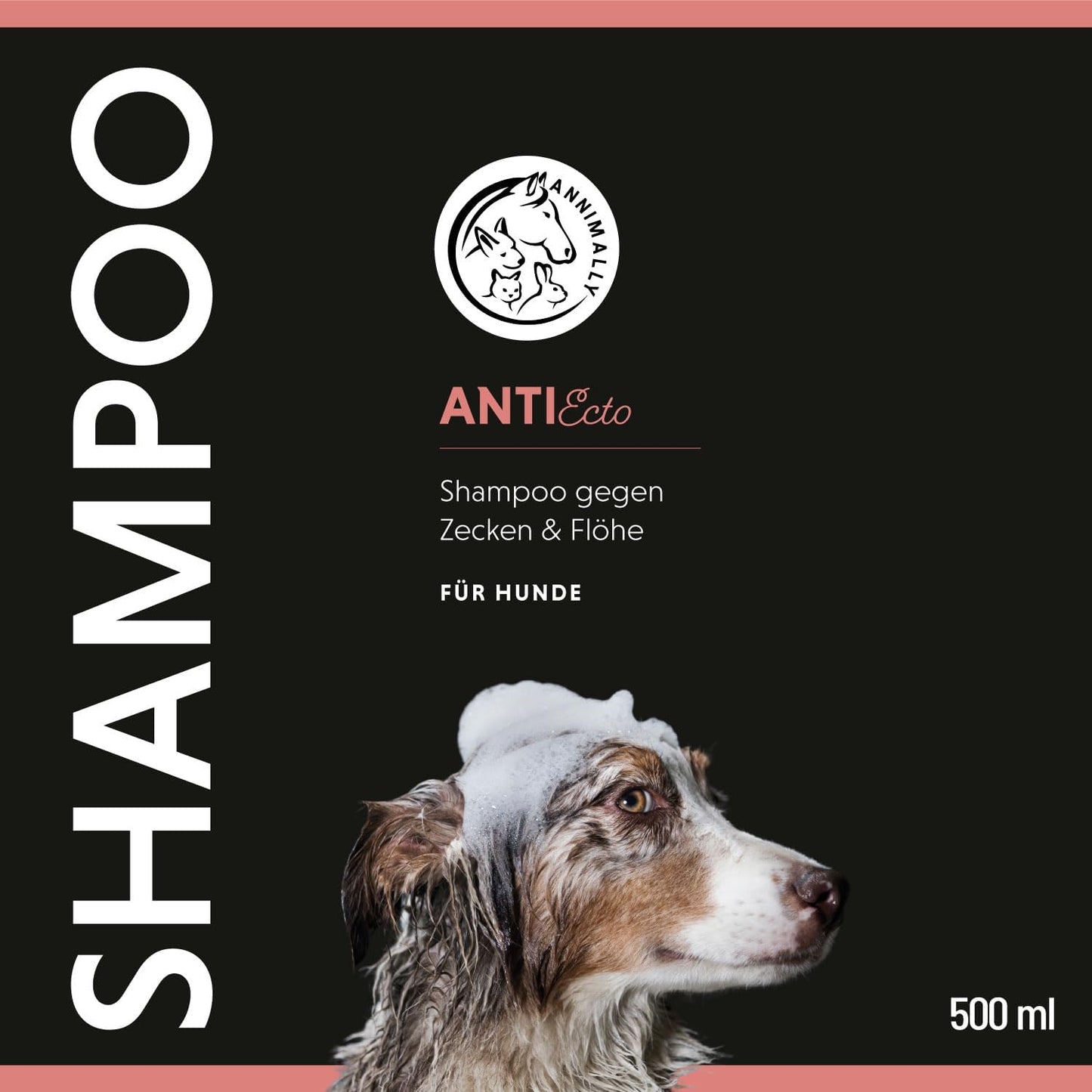 Anti-Zecken & Flohshampoo für Hunde mit Neem-Extrakt