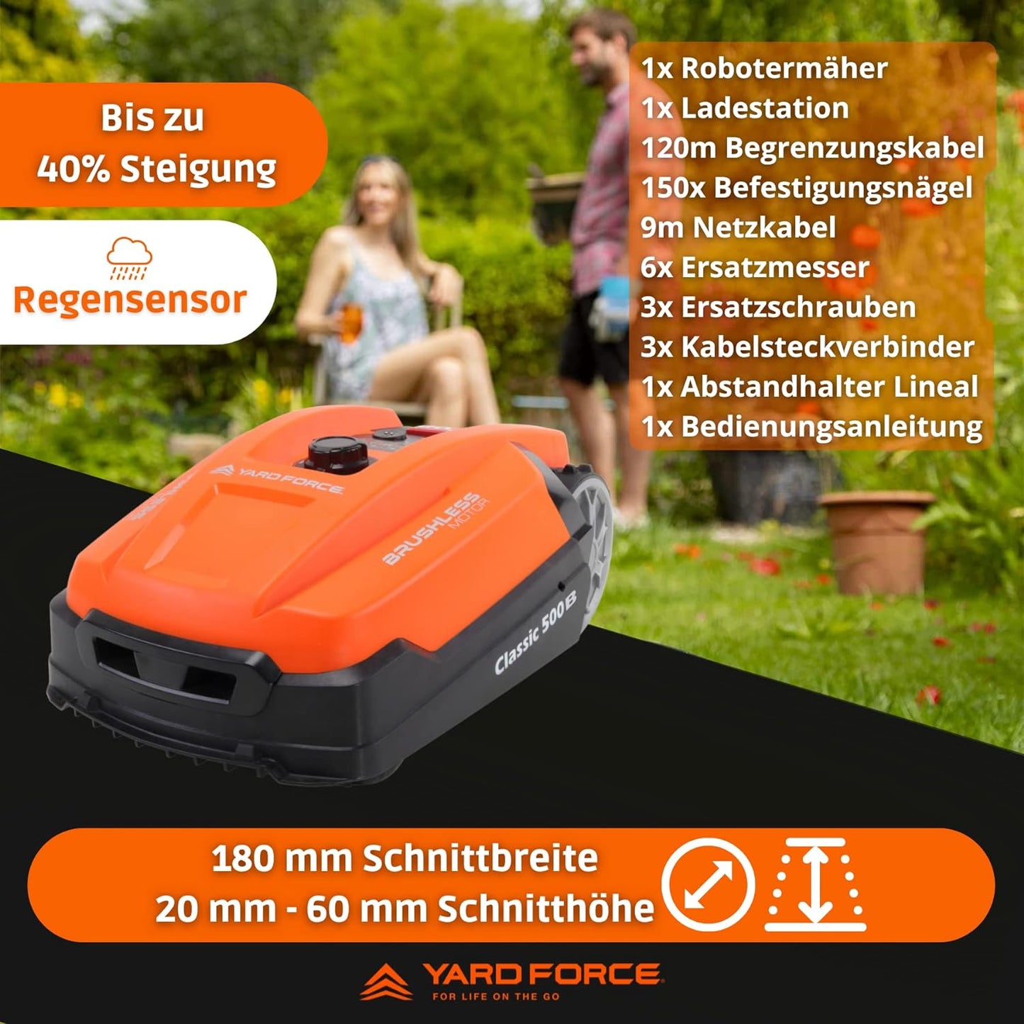 Classic 500B, 500 qm Bluetooth