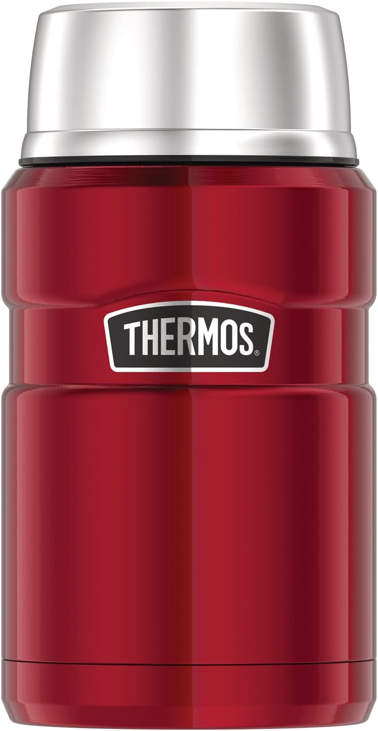 King Essensbehälter 710ml, 0,71 l /  Cranberry Red Polished