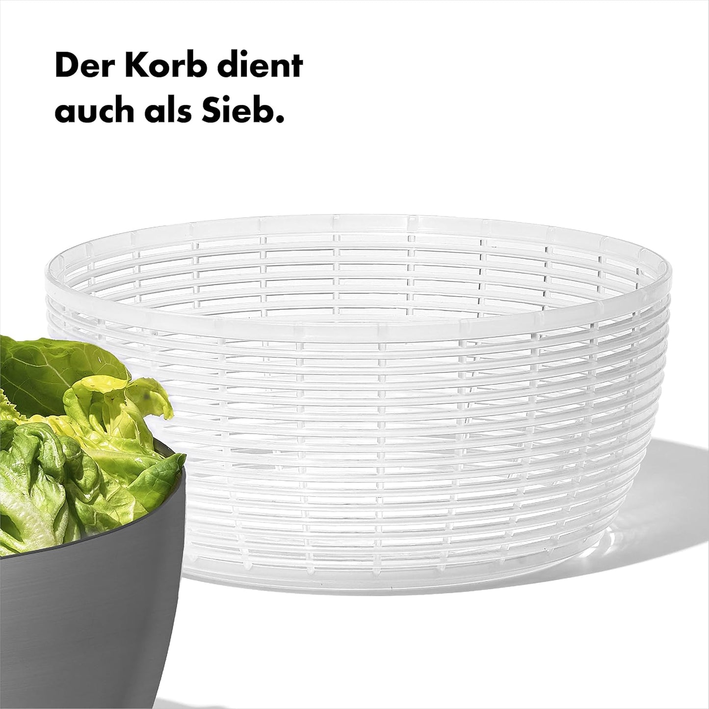 Salatschleuder Good Grips, Edelstahl - Gross