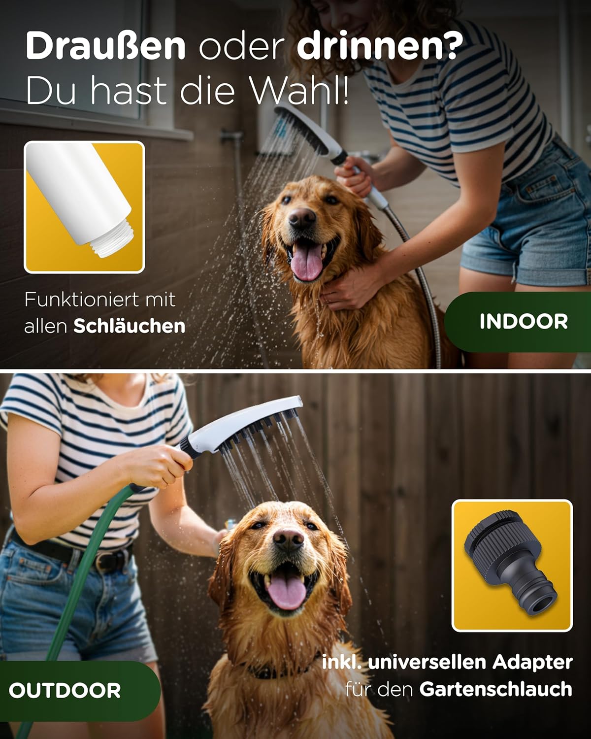Hundebrausekopf, Weiß