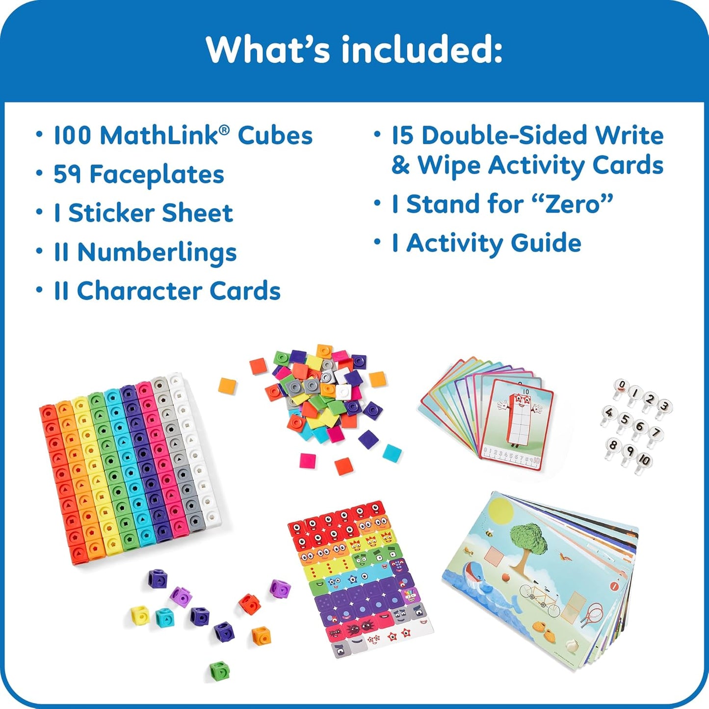 Numberblocks MathLink-Würfel 1-10 Aktivitätsset, Single