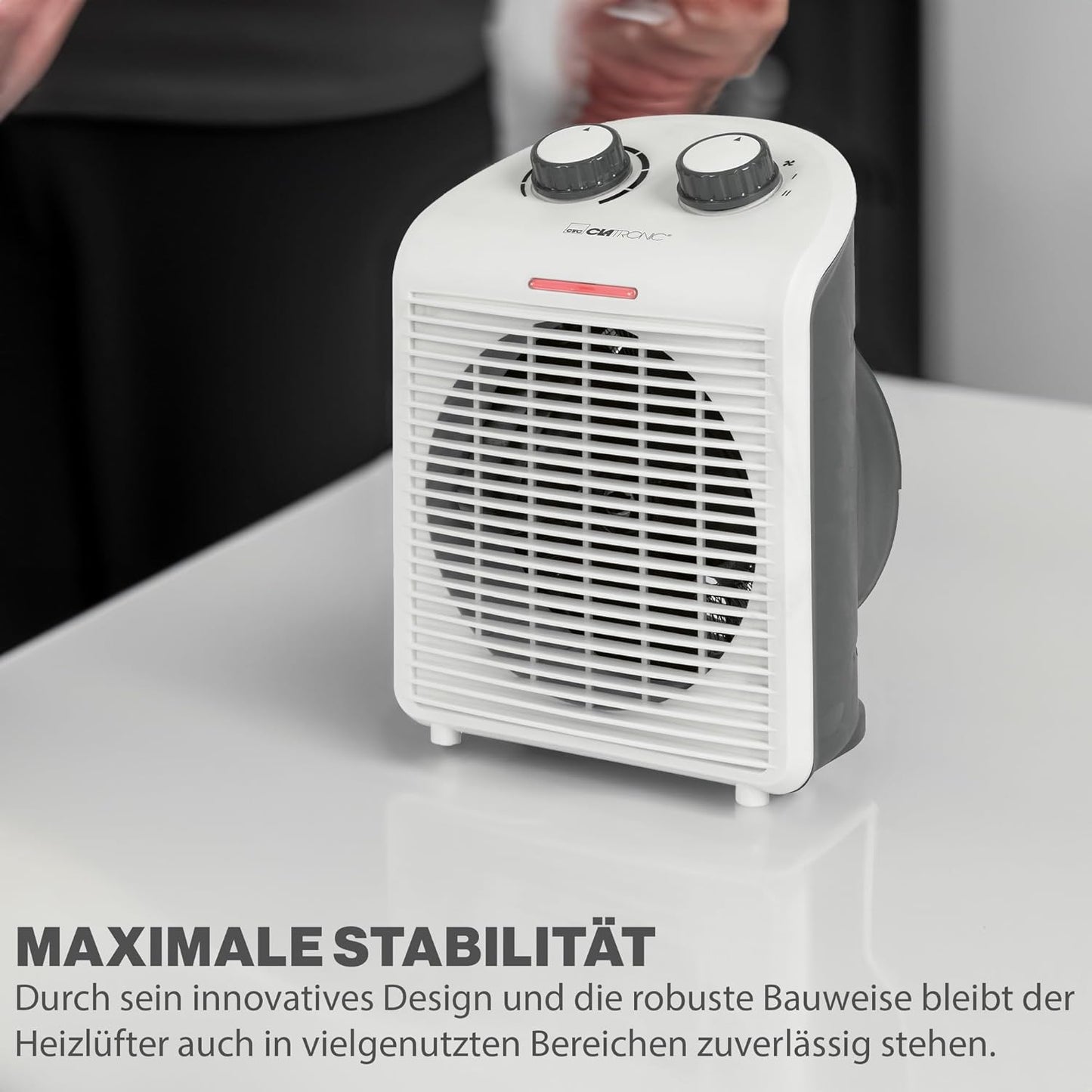 Elektrische Raumheizung HL3761, HL 3761 weiss 2000W ; Heizlüfter