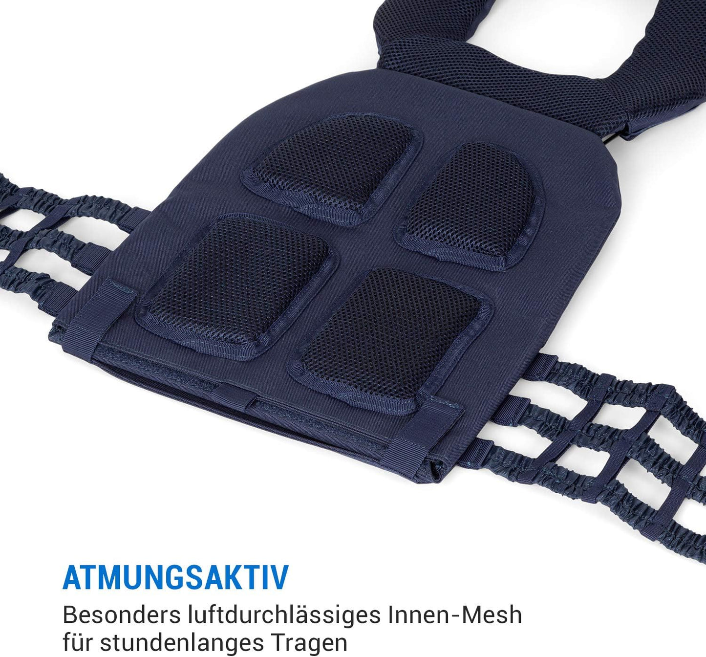 Gewichtsweste Battlevest, Blau, 8 kg