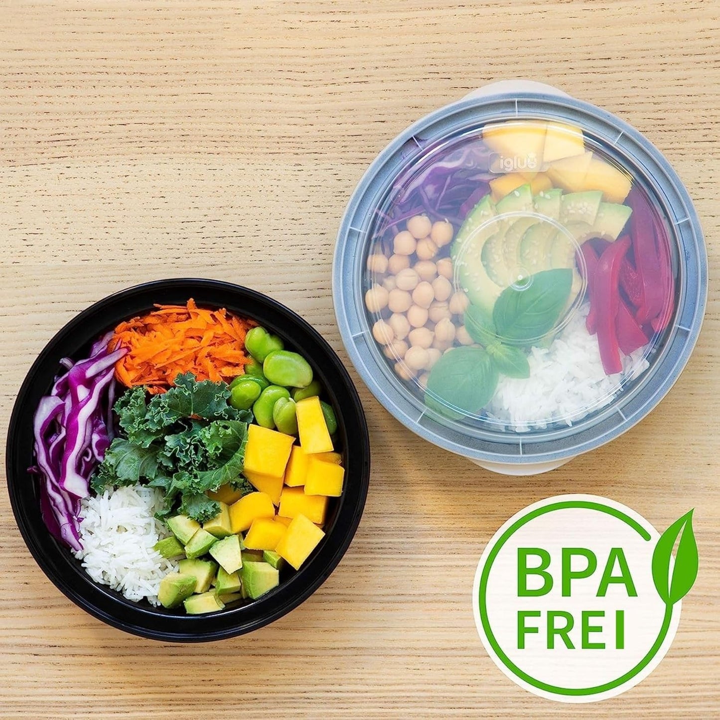 Runde Meal Prep Container (30 Stück), 30 pack