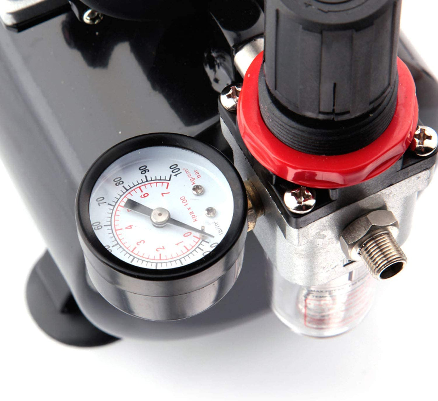 FD-186 Airbrushkompressor mit Lufttank, FD-186 Airbrushkompressor mit Lufttank, 47 dB