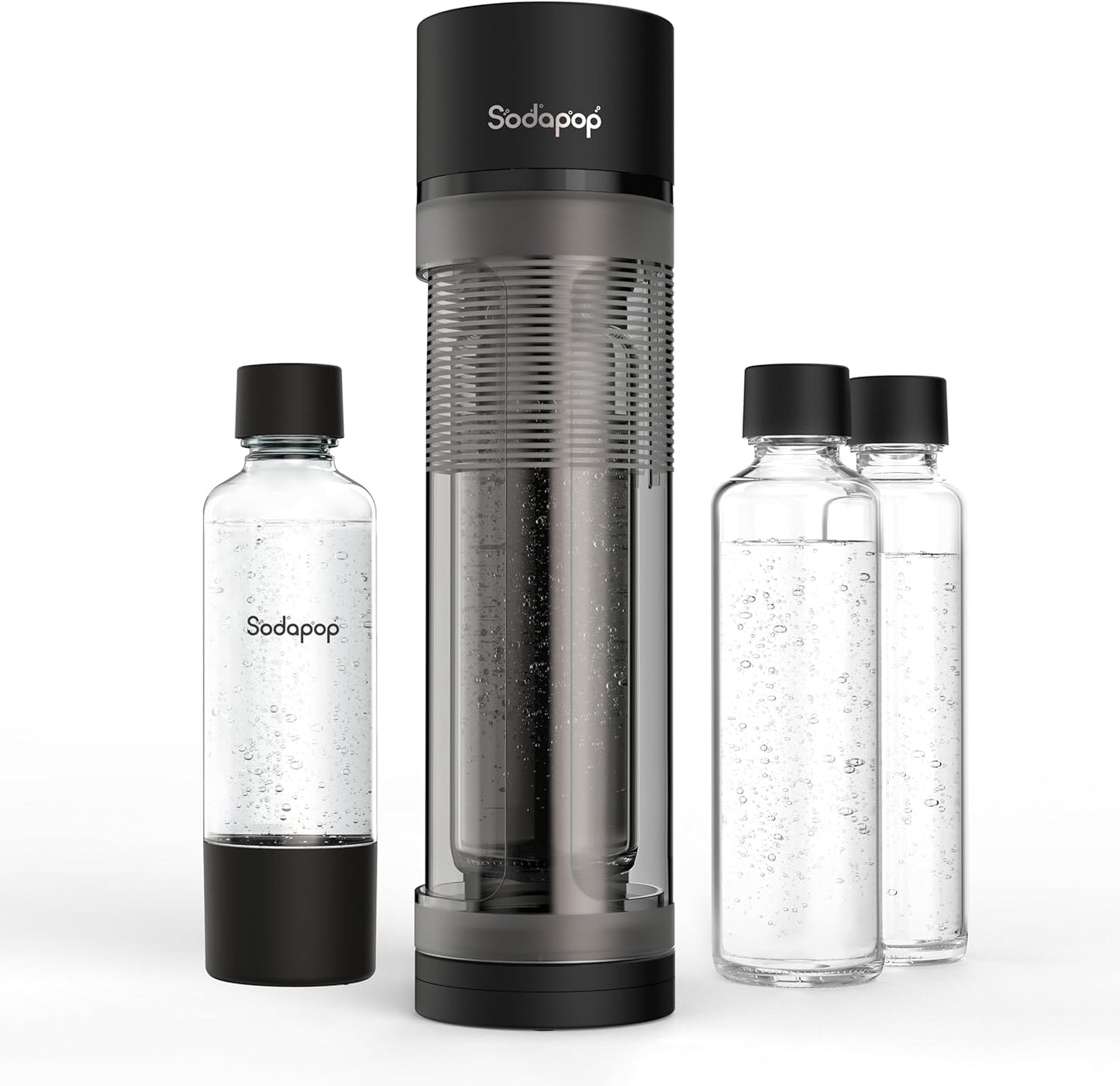 Wassersprudler Logan mit Glas- und PET-Flaschen, Logan ohne CO2 Zylinder