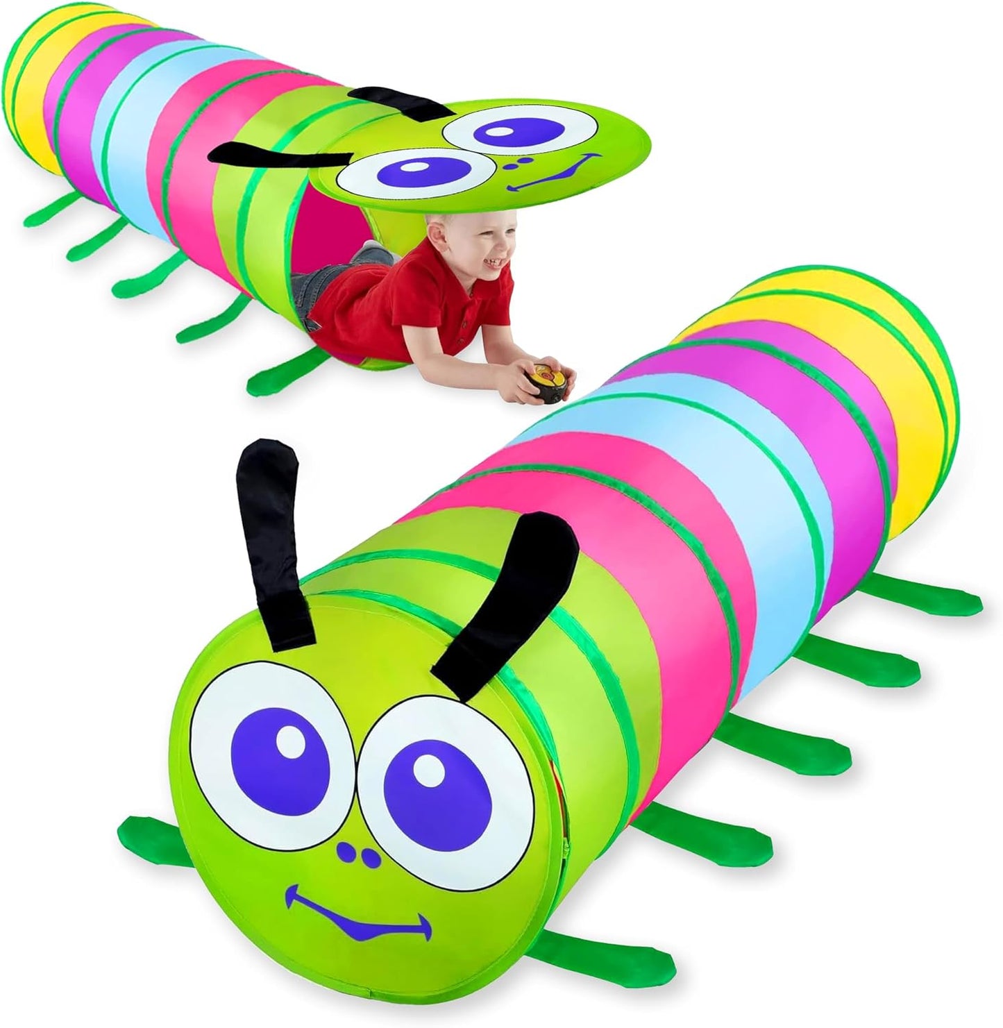 Krabbeltunnel & Agility-Spieltunnel für Kinder, Rainbow-1