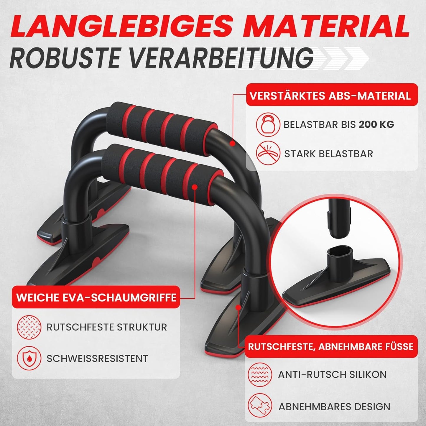 7-in-1 Bauchmuskeltrainer Set, 1 Schwarz 7-in-1