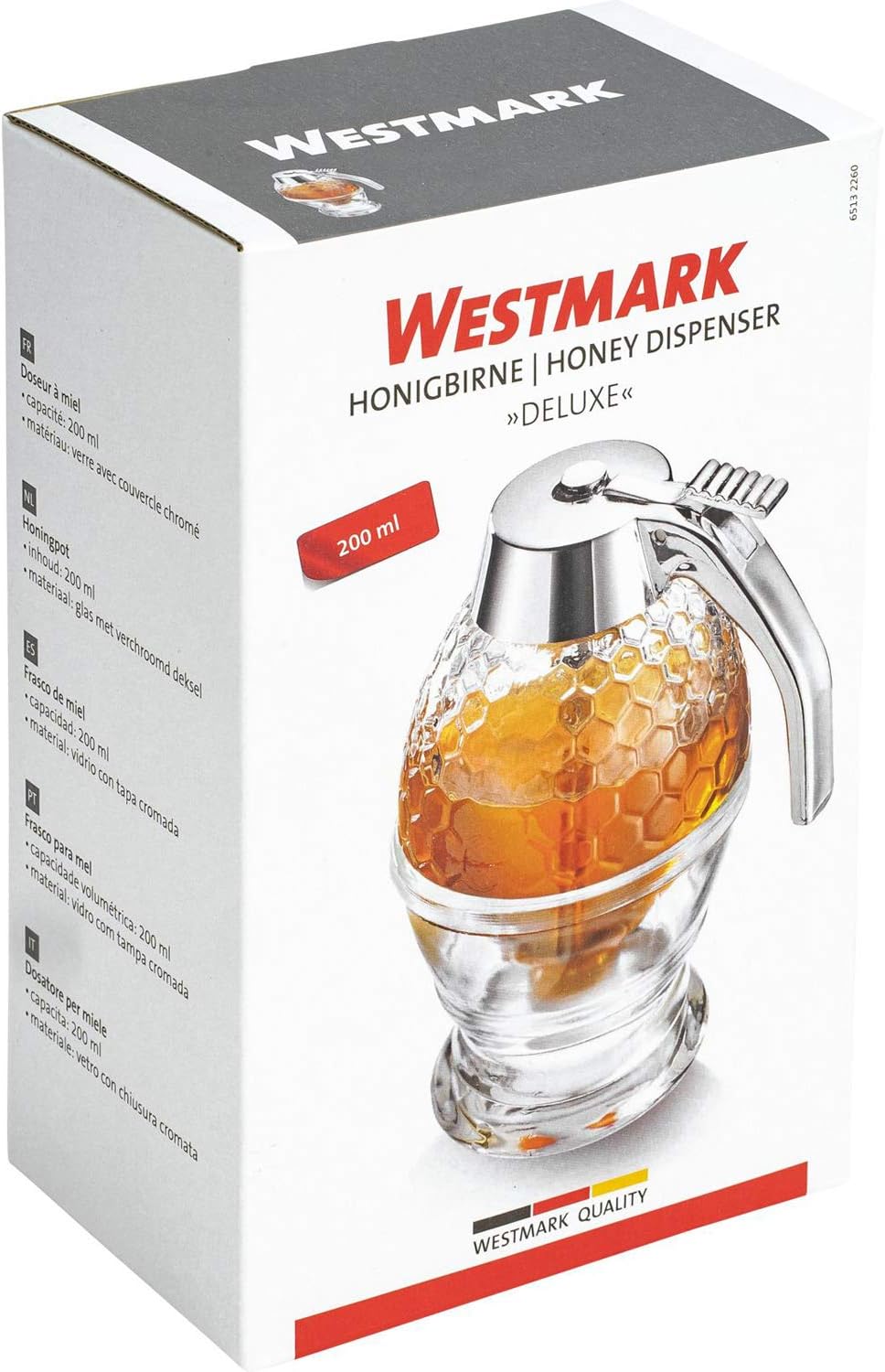 Honig-Dosierer Deluxe, 200 ml, Honigbirne