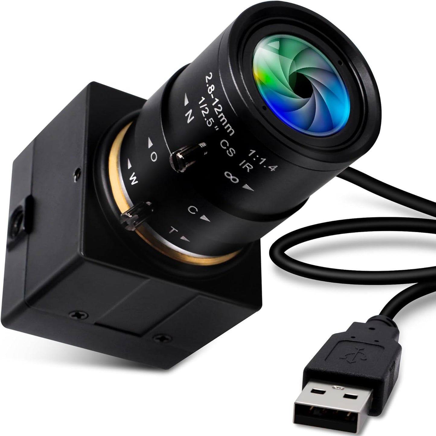 USB-Kamera mit 4-Fach optischem Zoom (1080P, 2MP), 2MP Webcam