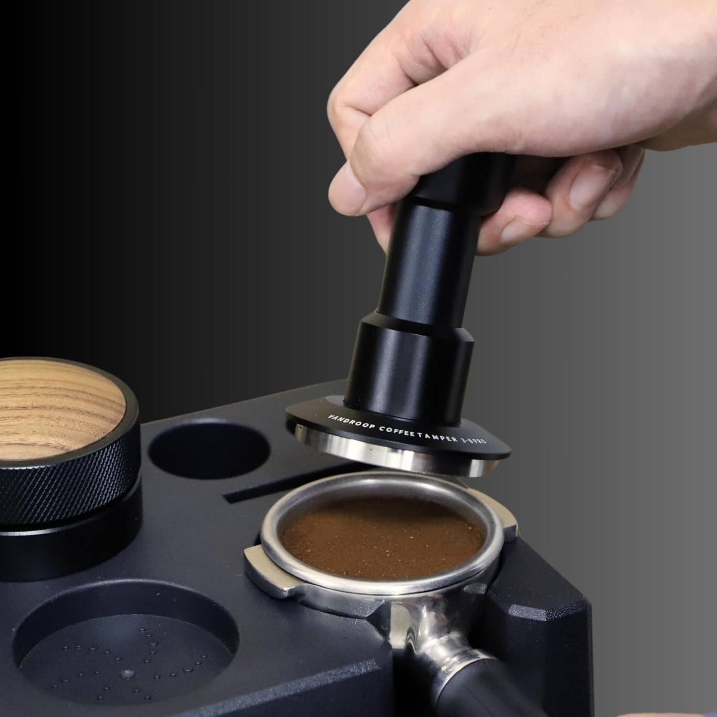 Espresso Tamper mit 4-Feder-System, 51mm