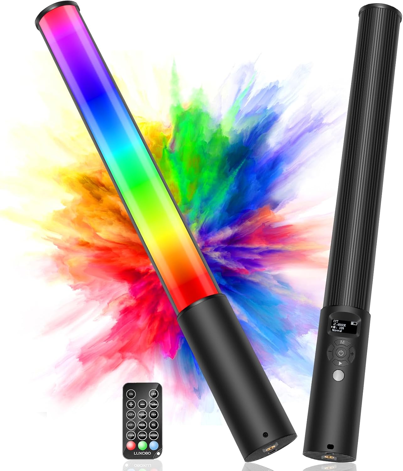 P400 RGB-Videoleuchte mit Effekten für Fotografie