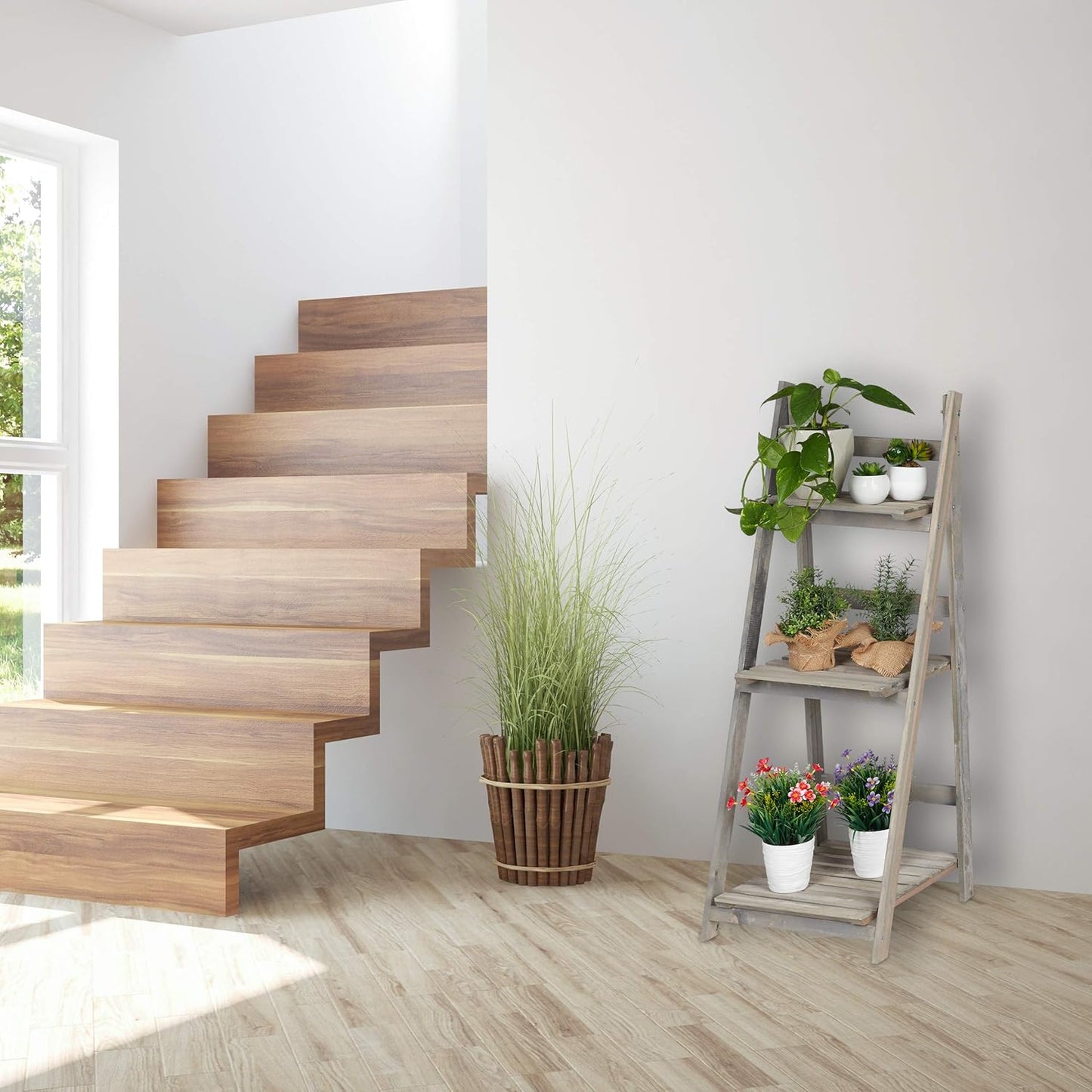 Klappbare Blumentreppe, 108,00 x 41,00 x 40,00cm