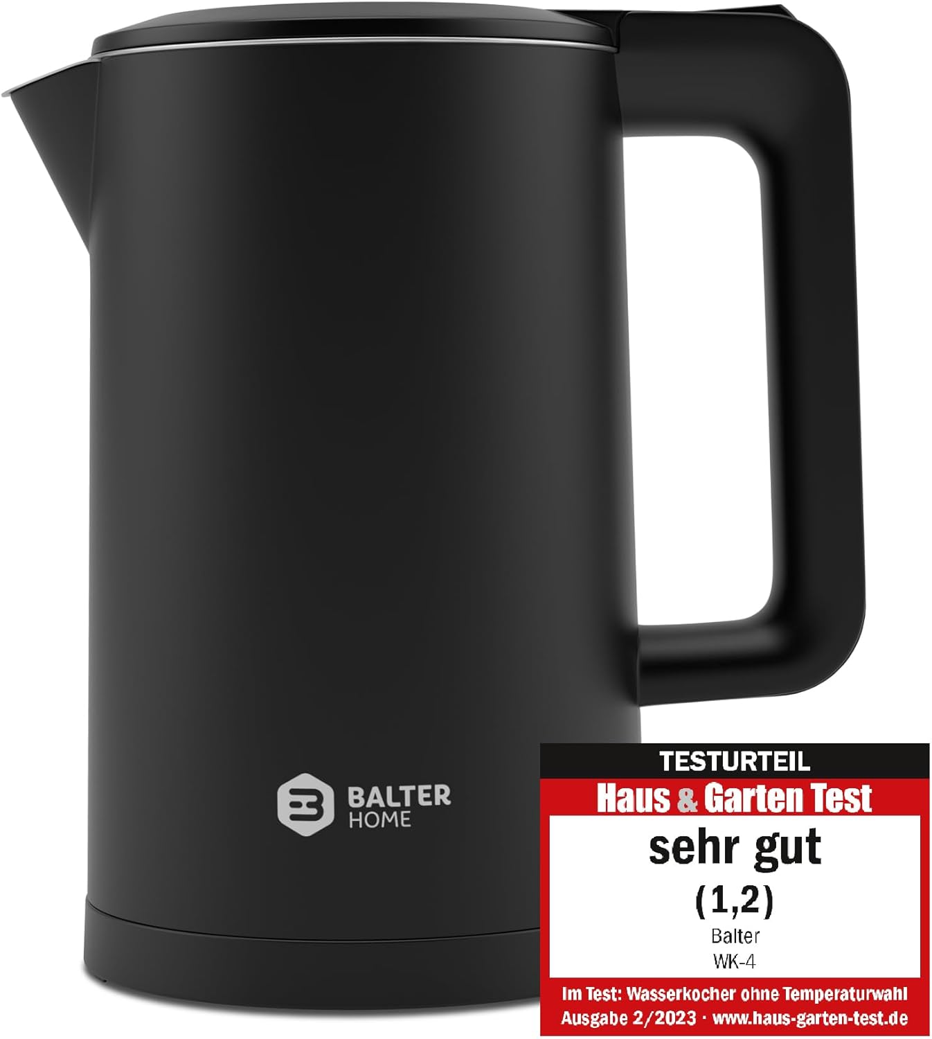 WK-4 Wasserkocher, Black