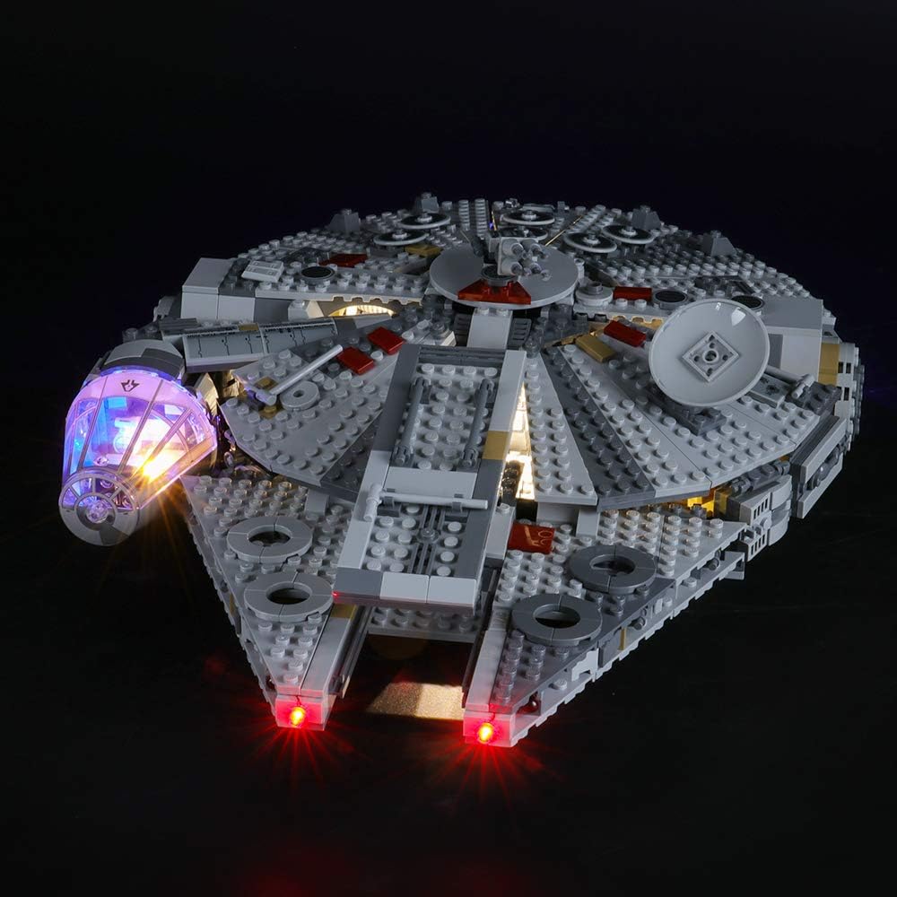 LED Beleuchtungsset für Lego Star Wars Millennium Falcon 75257, Ohne Fernbedienung