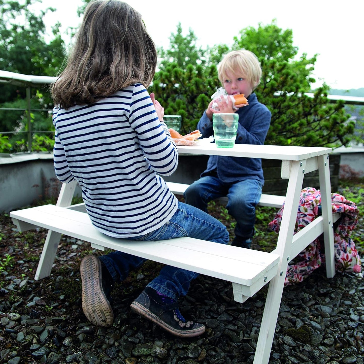 Outdoor+, Grau Bank einzeln