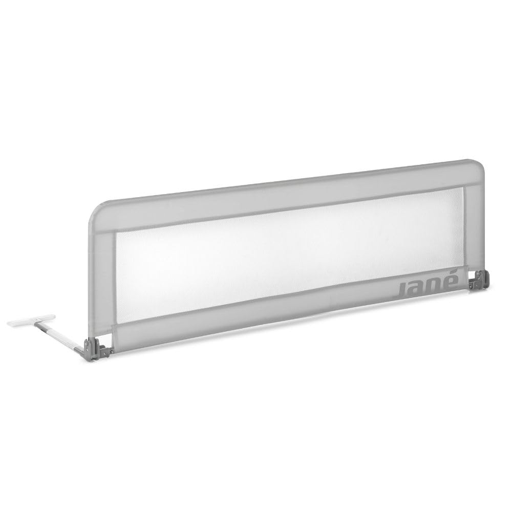 Klappbares Kinderbettgitter, 140 cm Grau