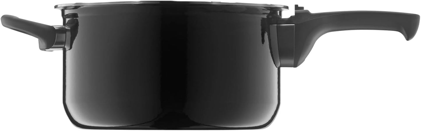 Sicomatic t-plus Schnellkochtopf-Set, Schwarz 3,0l & 4,5l