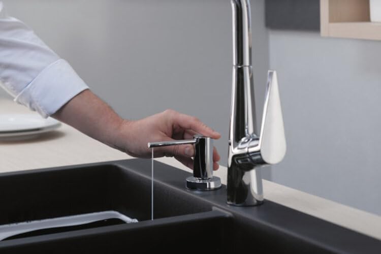Talis Select S Einhebel-Küchenarmatur, mit Schlauchbox / Ausziehauslauf Chrom Auslaufhöhe 300mm