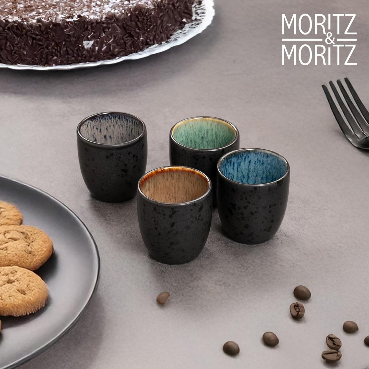 4er-Set Espressobecher