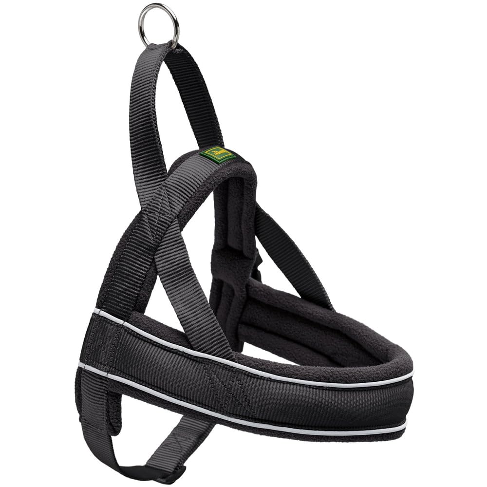 Hundegeschirr Racing, schwarz S