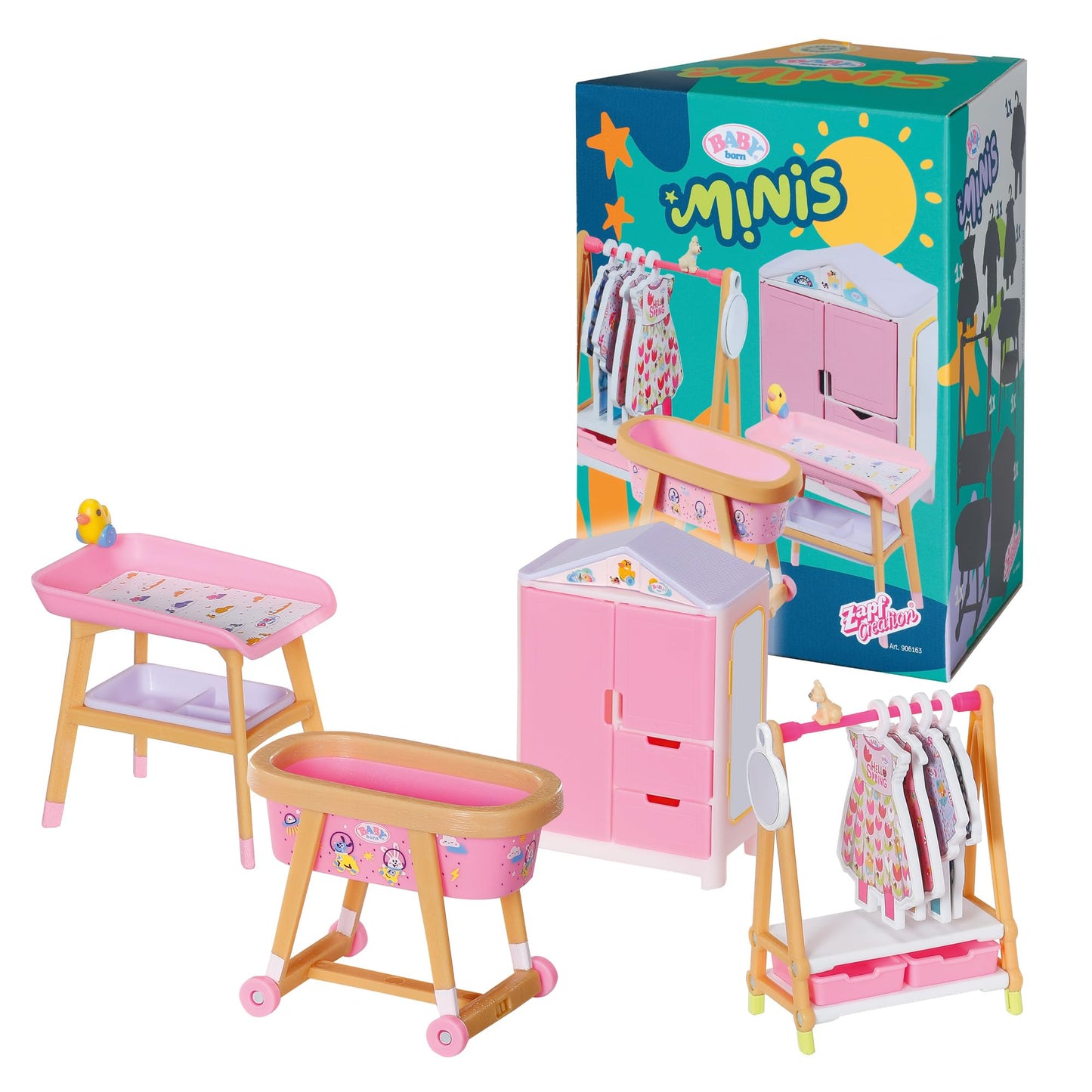 Minis Möbelset, Möbel