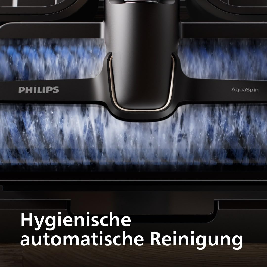 AquaTrio 9000 3-in-1 Staubsauger & Wischer, 3-in-1 Saugen & Wischen 45 Min Laufzeit