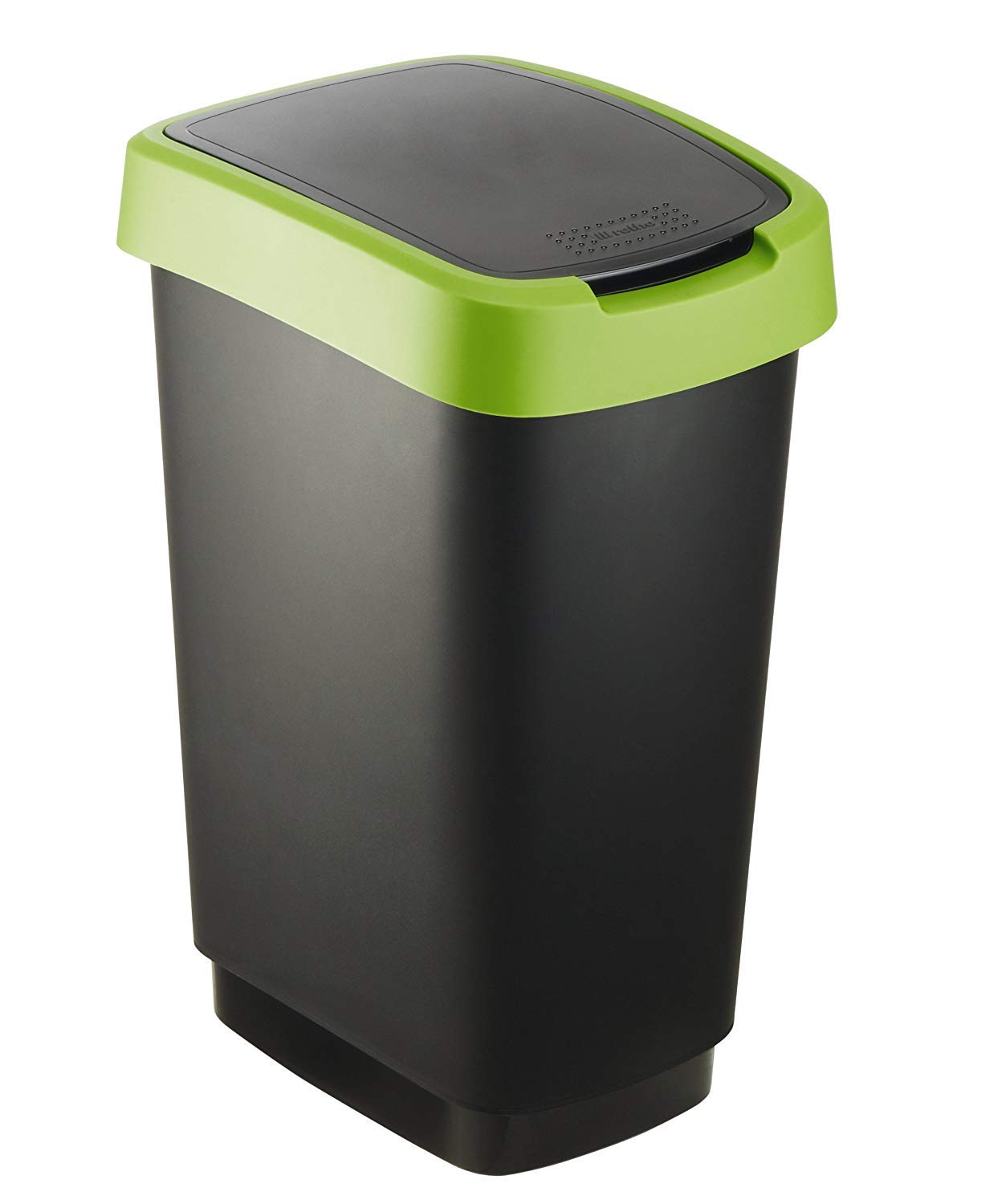 Salsa Mülleimer mit Deckel, Grün 25l