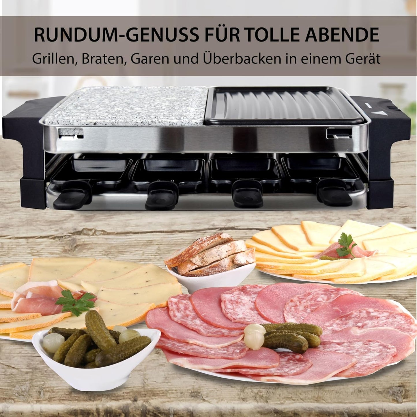 RAC-1500W-Bern Raclette-Grill Bernus