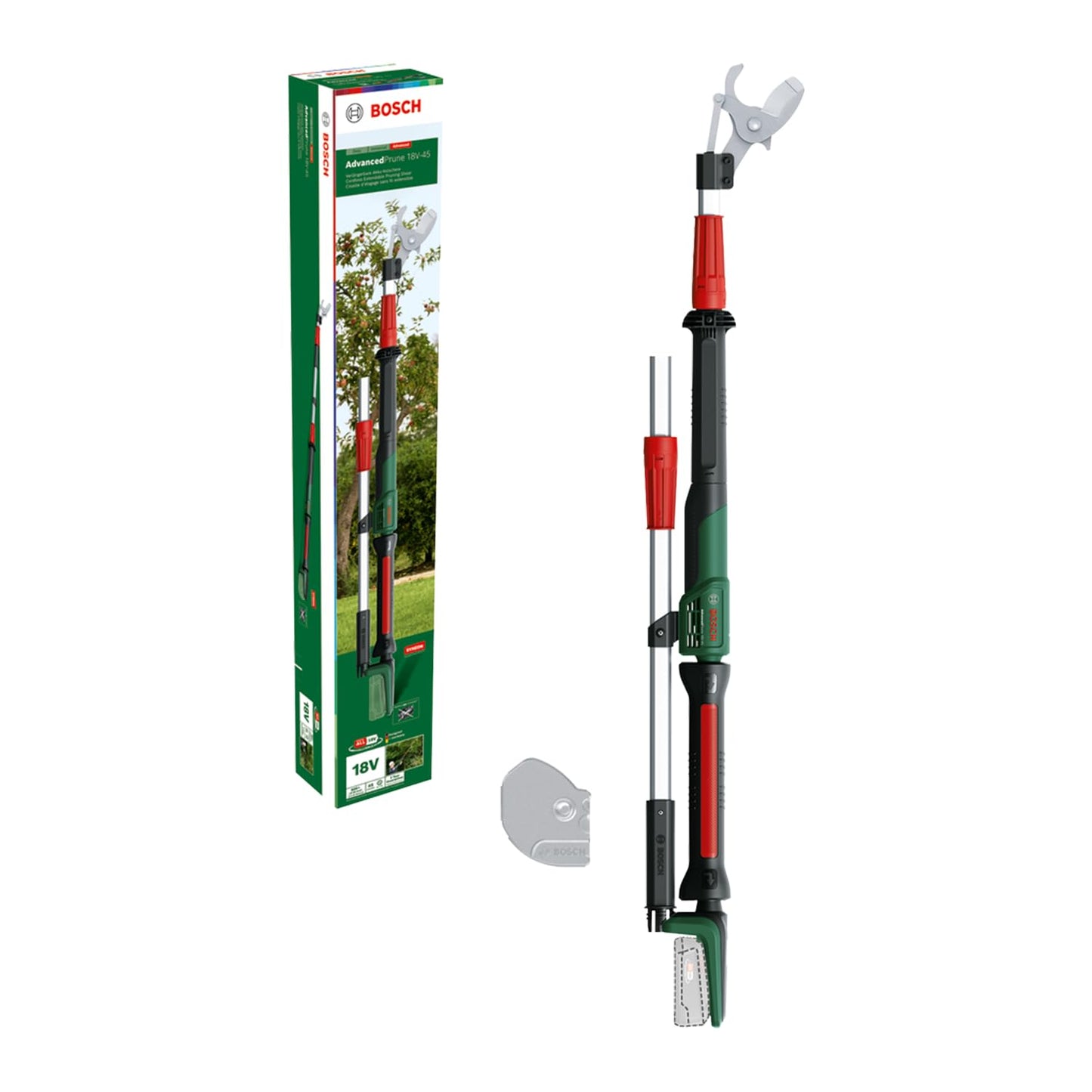 Akku-Gartenschere AdvancedPrune 18V-45 (mit Stange)
