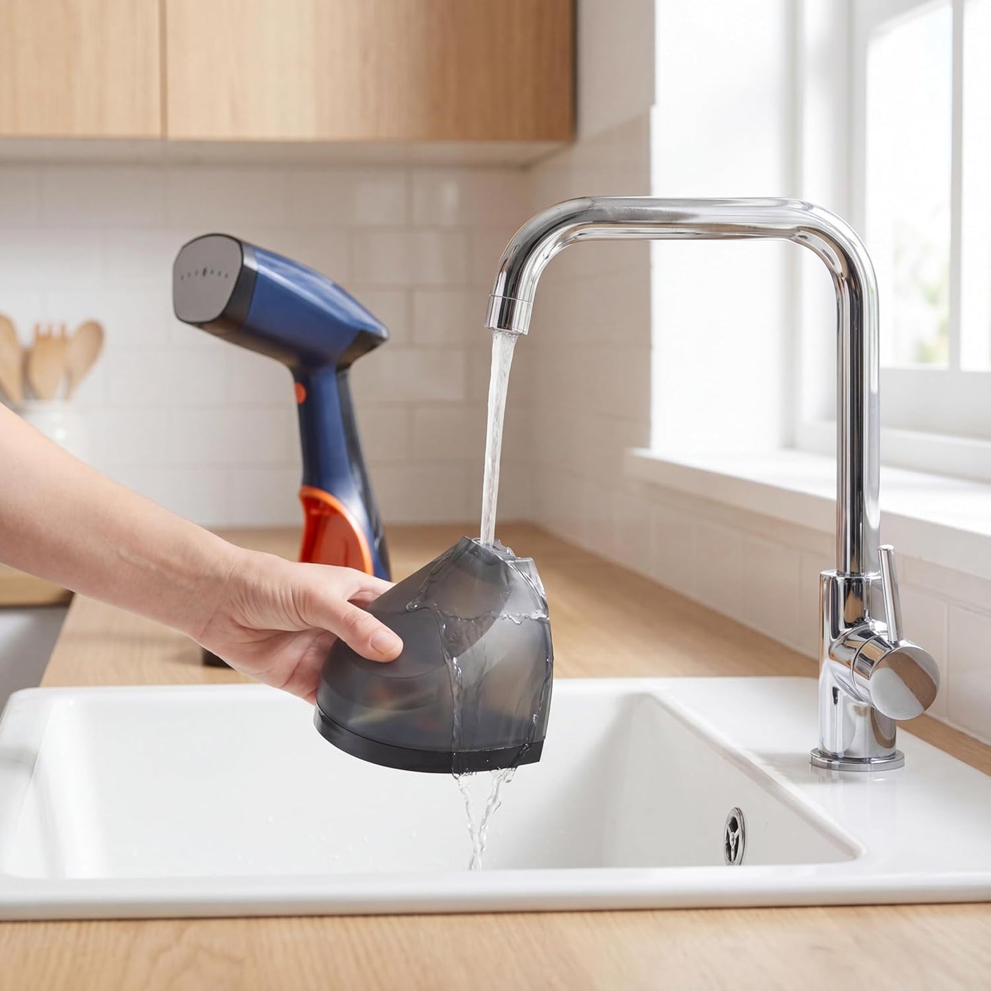 Dampfglätter ST-8965, kompakte Dampfbürste 1500 W