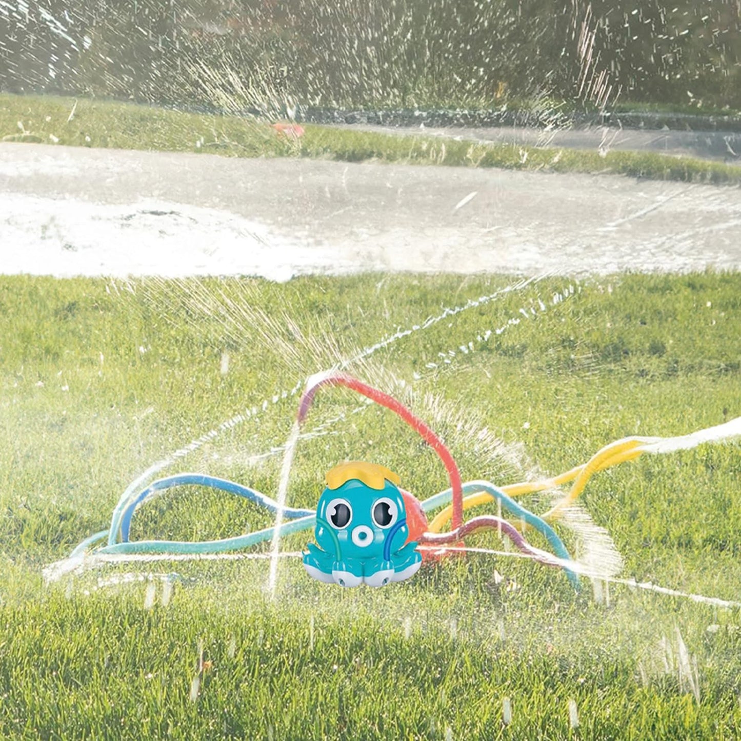 Sprinkler-Oktopus Wasserspielzeug, Sprinkler Oktopus Blau