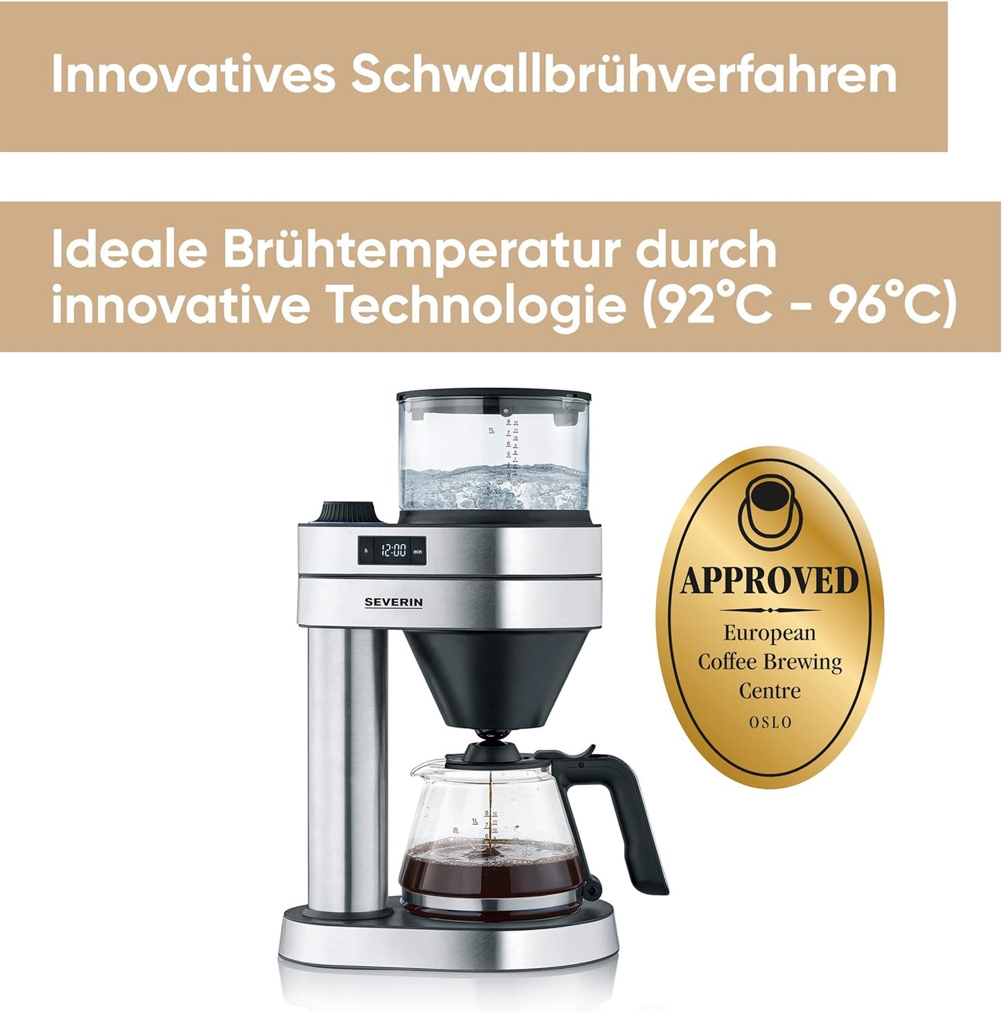 Filterkaffeemaschine Caprice KA 5760 mit Timer, Single